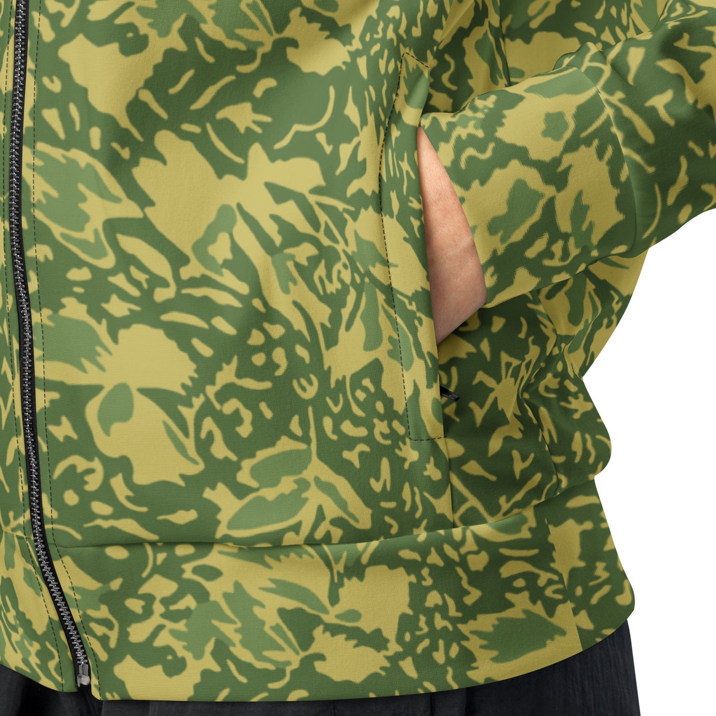 Romanian Soviet 1990 Leaf Spring CAMO Unisex track jacket - Track Jackets