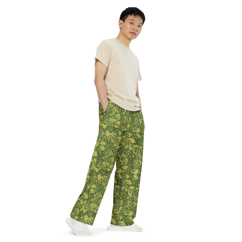 Leaf M90 Romanian Spring CAMO Unisex Wide-Leg Leisure Pants - Pant