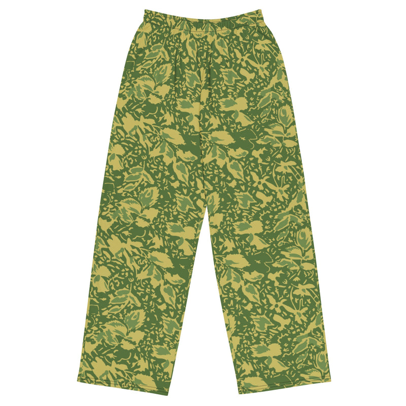 Leaf M90 Romanian Spring CAMO Unisex Wide-Leg Leisure Pants - 2XS - Pant