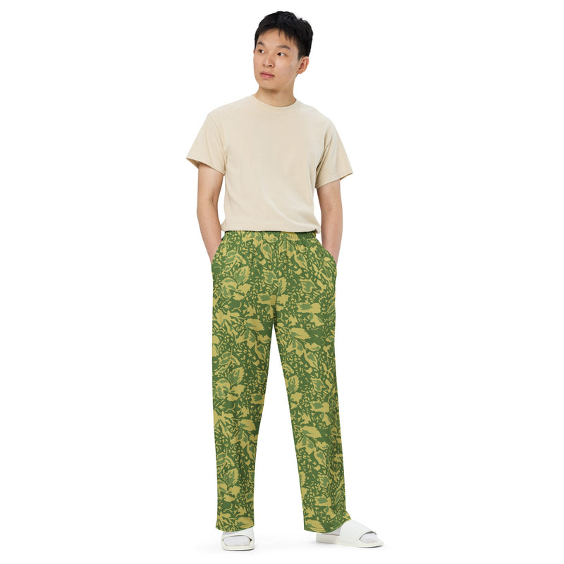 Leaf M90 Romanian Spring CAMO Unisex Wide-Leg Leisure Pants - Pant