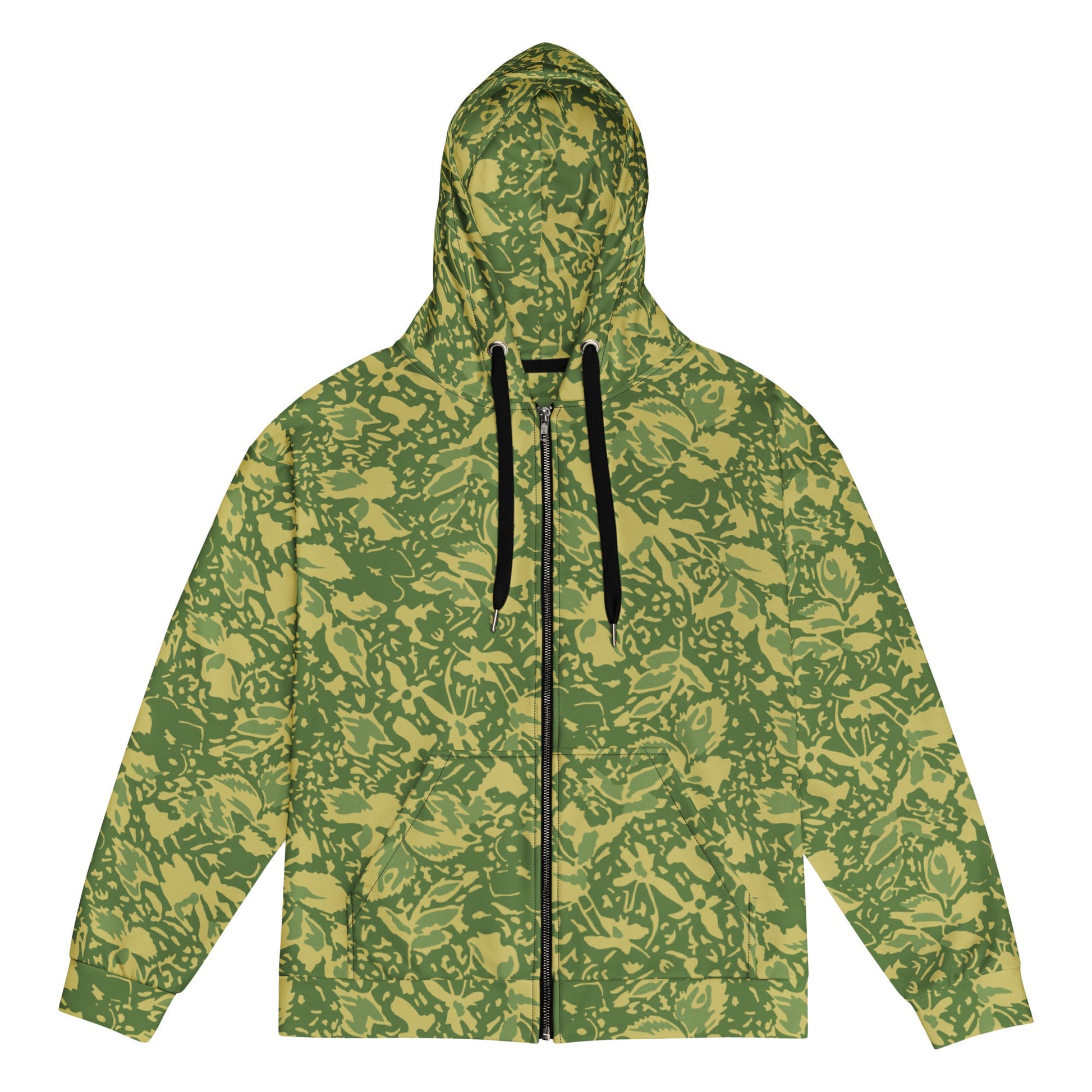 Romanian Soviet 1990 Leaf Spring CAMO Unisex zip hoodie - 2XS - Zip Hoodies