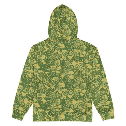 Romanian Soviet 1990 Leaf Spring CAMO Unisex zip hoodie - Zip Hoodies