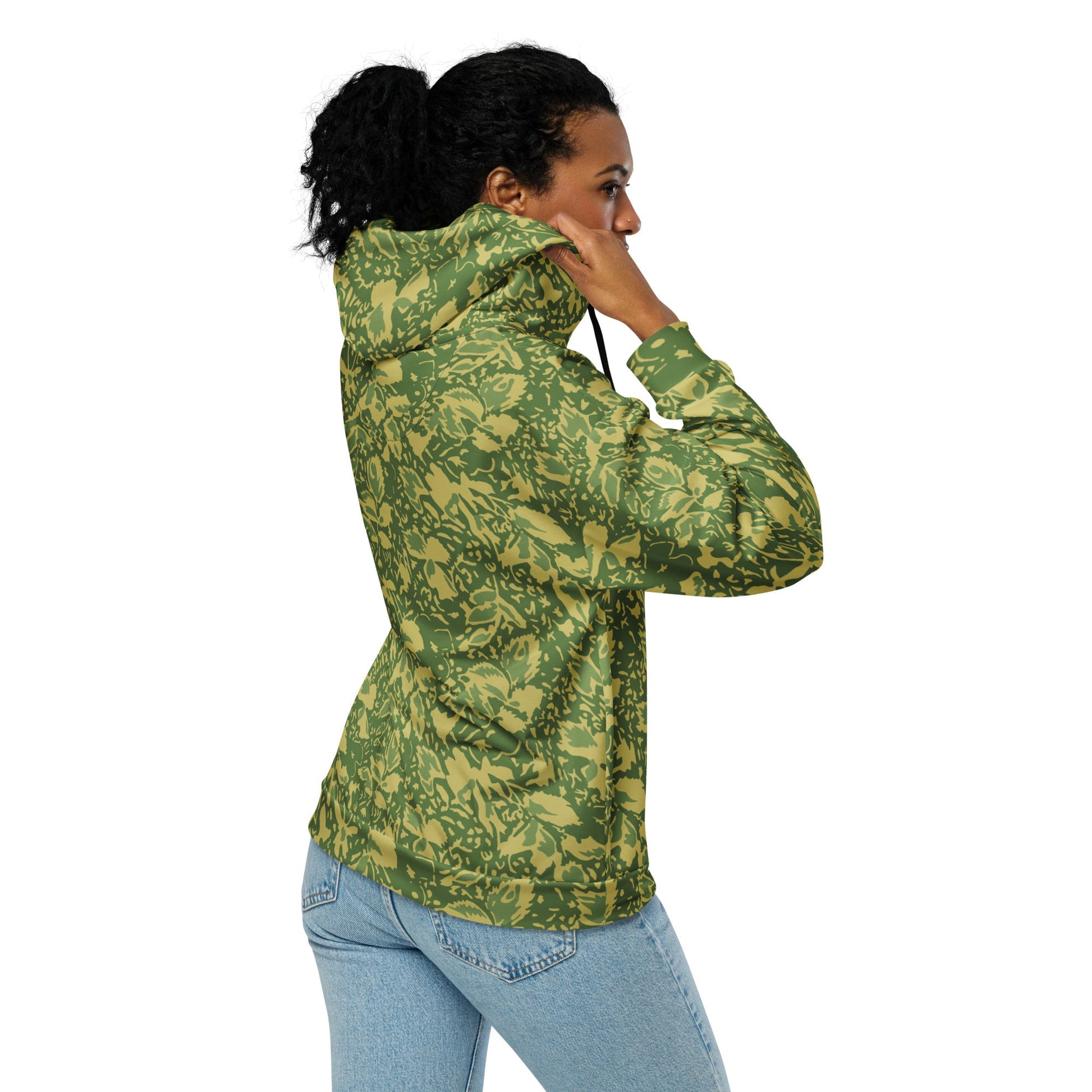 Romanian Soviet 1990 Leaf Spring CAMO Unisex zip hoodie - Zip Hoodies