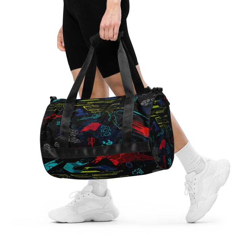 Ronin Neon Wraith Cyber CAMO Gym Bag