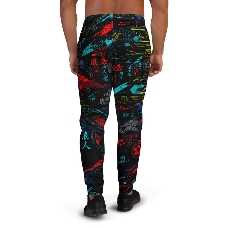 Ronin Neon Wraith Cyber CAMO Mens Joggers - Men