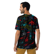 Ronin Neon Wraith Cyber CAMO Mens T-Shirt - Shirt - Tee