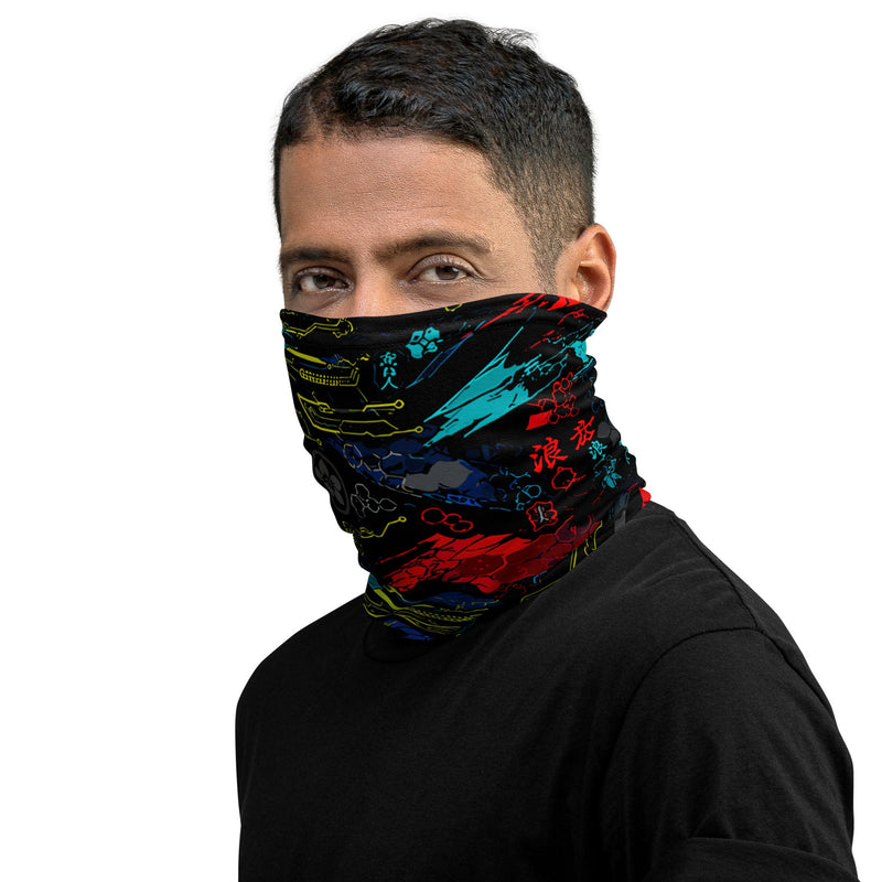 Ronin Neon Wraith Cyber CAMO Neck Gaiter - Head