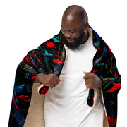Ronin Neon Wraith Cyber CAMO Sherpa Blanket