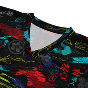 Ronin Neon Wraith Cyber CAMO Unisex American Football Jersey