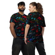 Ronin Neon Wraith Cyber CAMO Unisex Sports Jersey - 2XS