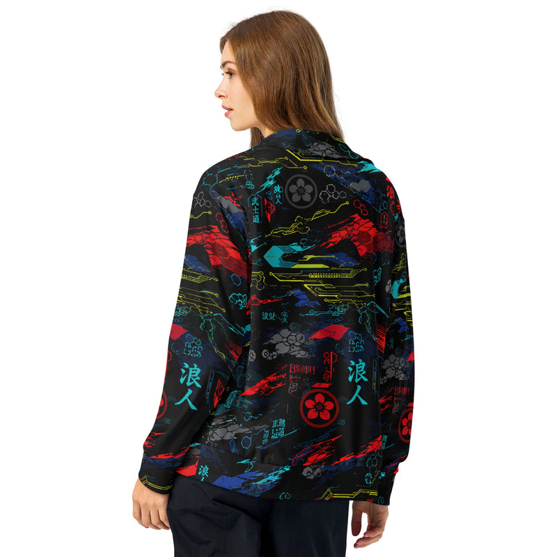 Ronin Neon Wraith Cyber CAMO Unisex Track Jacket