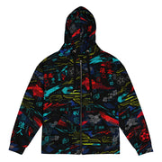 Ronin Neon Wraith Cyber CAMO Unisex Zip Hoodie - 2XS