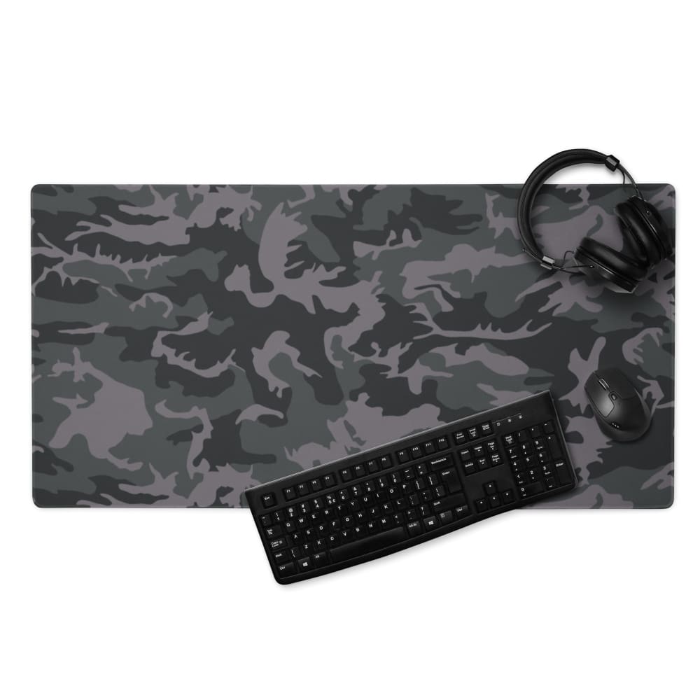 Rothco Style ERDL Black Urban CAMO Gaming mouse pad - 36″×18″ - Gaming Mouse Pad