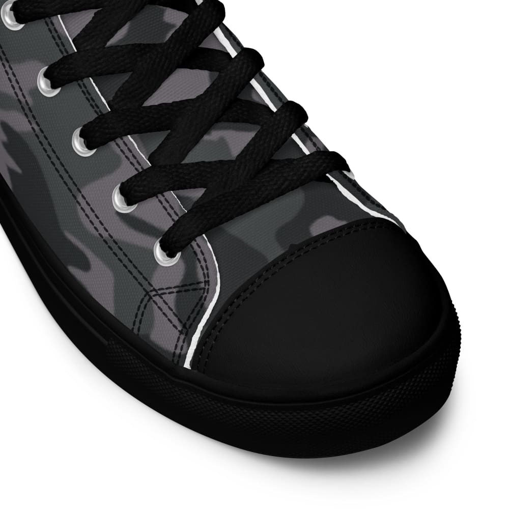 Rothco Style ERDL Black Urban CAMO Men’s high top canvas shoes - Mens High Top Canvas Shoes