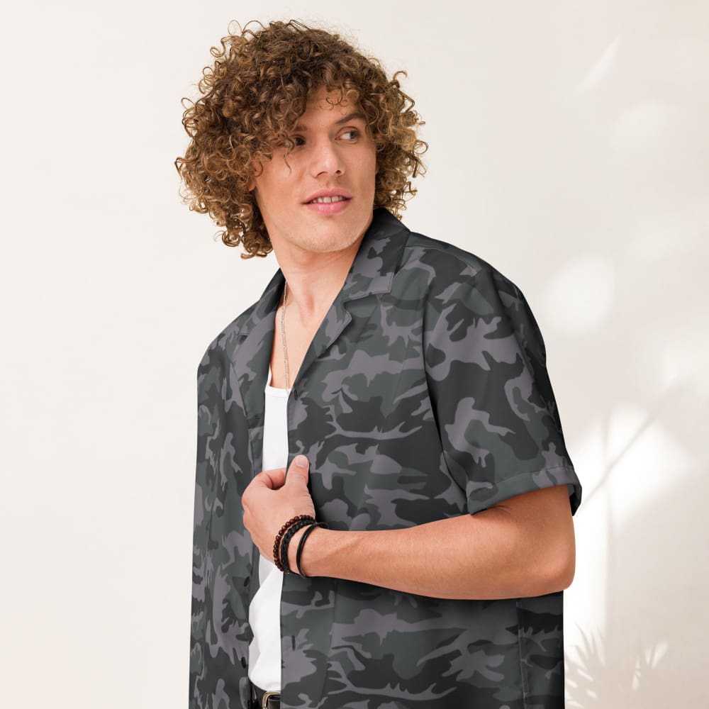 Rothco Style ERDL Black Urban CAMO Unisex button shirt