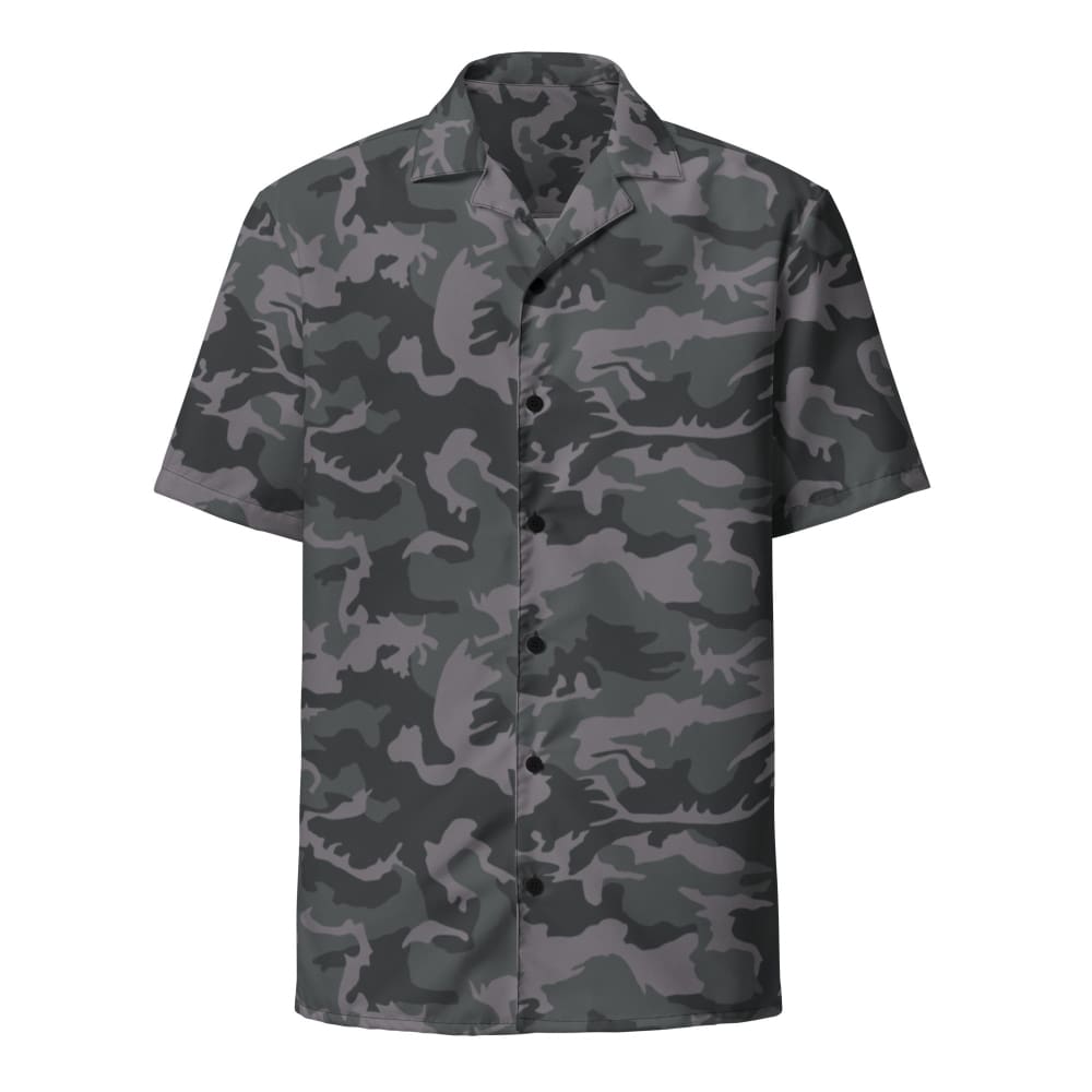 Rothco Style ERDL Black Urban CAMO Unisex button shirt - Unisex Button Shirt