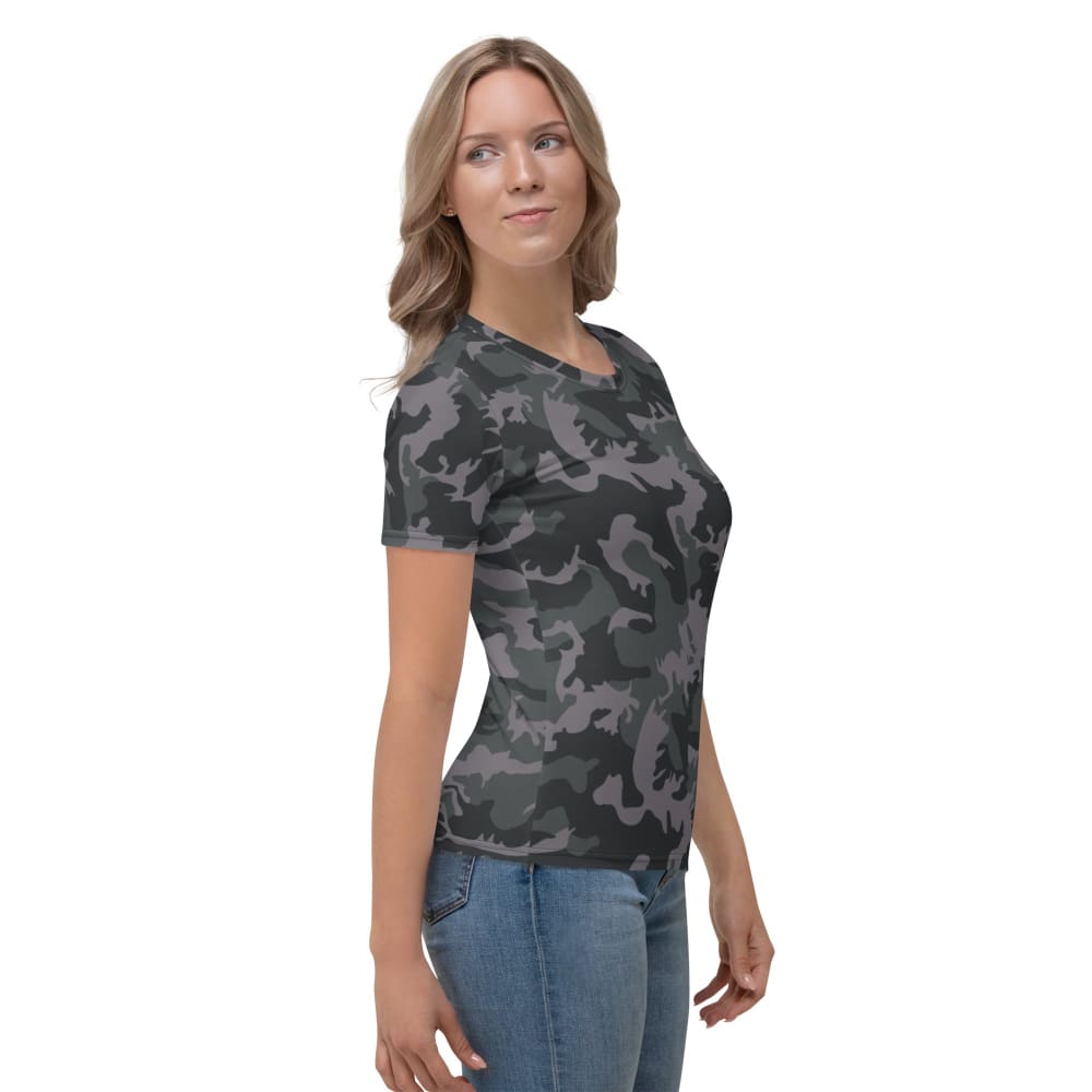 Rothco Style ERDL Black Urban CAMO Women’s T-shirt - Womens T-Shirt