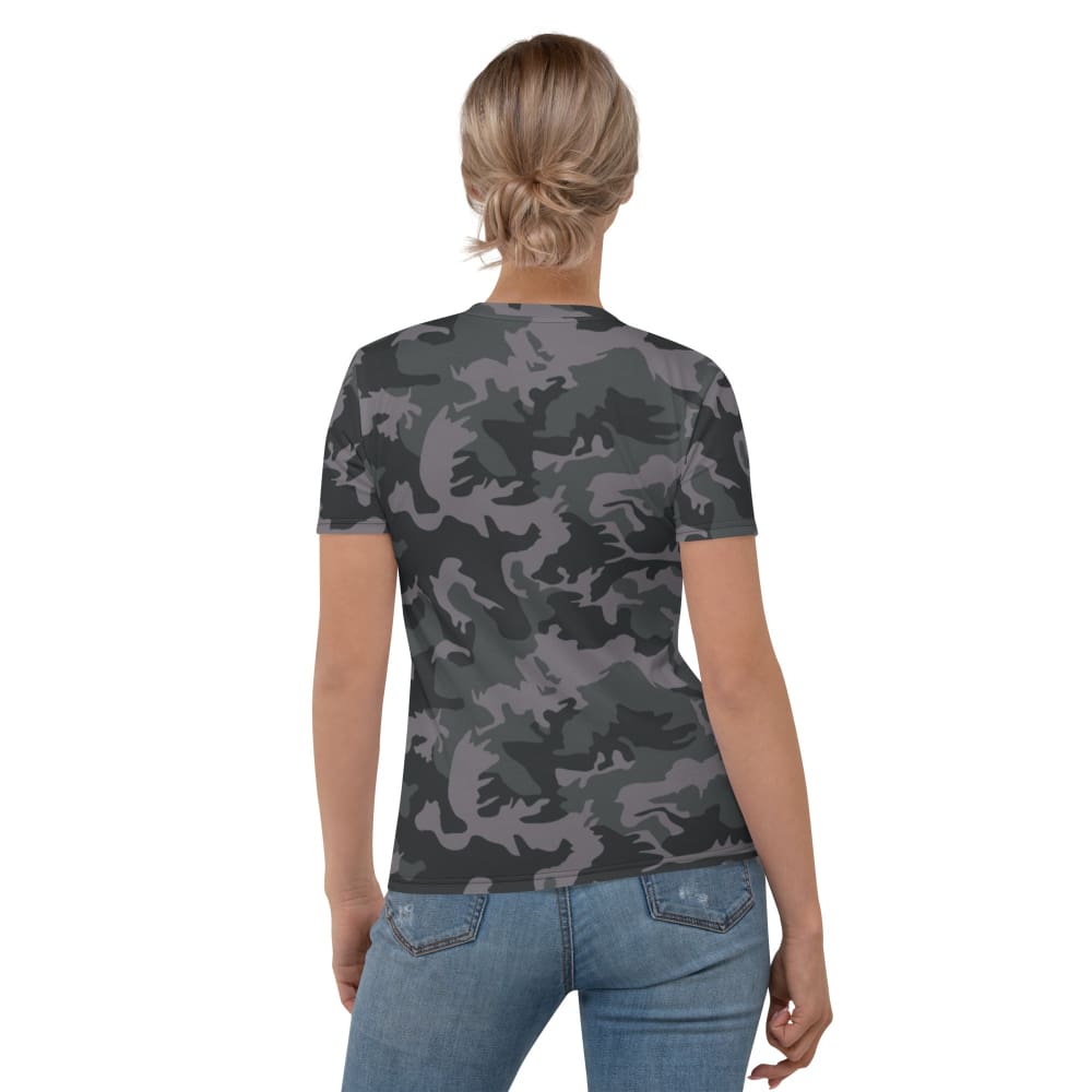 Rothco Style ERDL Black Urban CAMO Women’s T-shirt - Womens T-Shirt