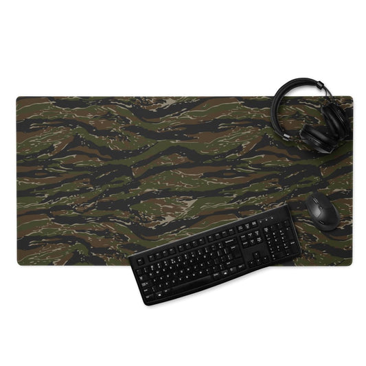 Rothco Style Vietnam Tiger Stripe CAMO Gaming mouse pad - 36″×18″ - Gaming mouse pad