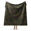Rothco Style Vietnam Tiger Stripe CAMO Sherpa blanket - 60″×80″ - Sherpa blanket