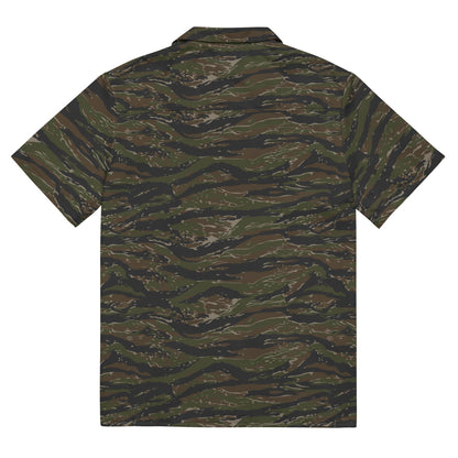 Rothco Style Vietnam Tiger Stripe CAMO Unisex button shirt - Button Shirt