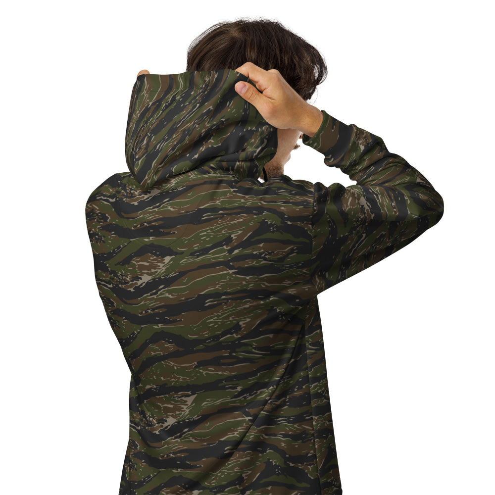 Rothco Style Vietnam Tiger Stripe CAMO Unisex zip hoodie - Zip Hoodie