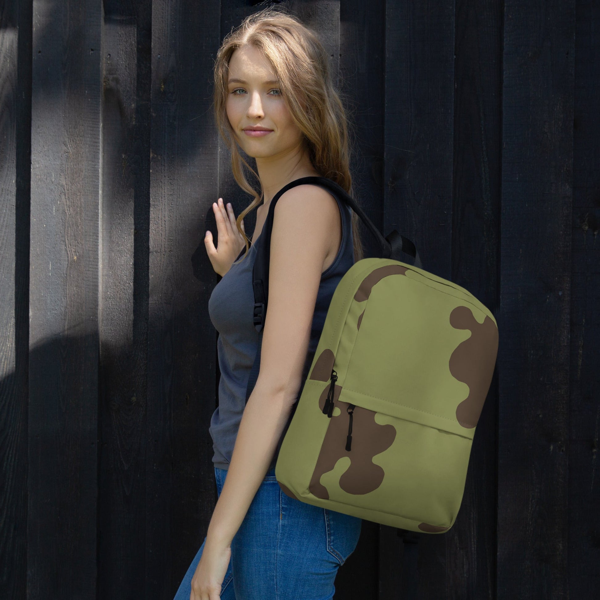 Russian Amoeba Green and Brown CAMO Backpack Backpacks