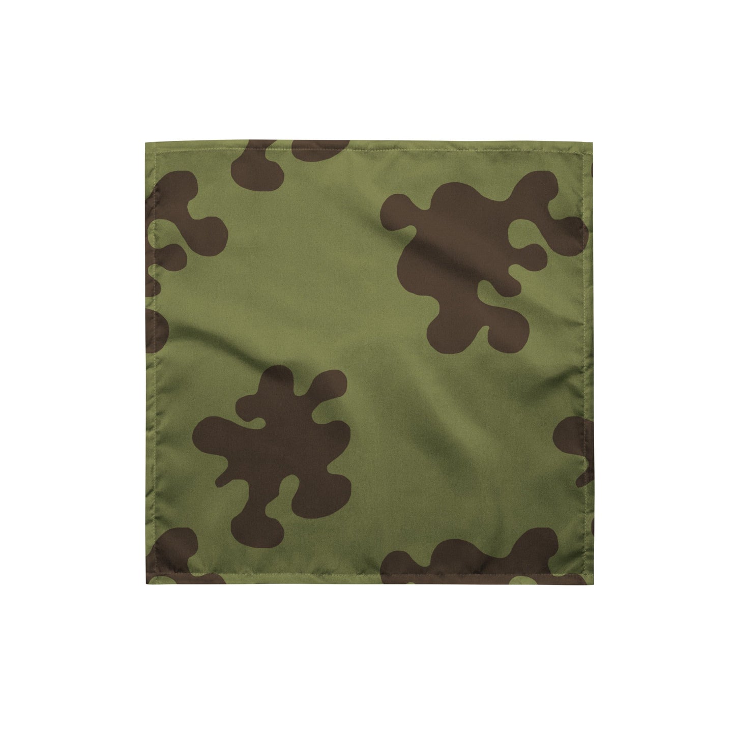 Russian Amoeba Green and Brown CAMO bandana - S - Bandanas