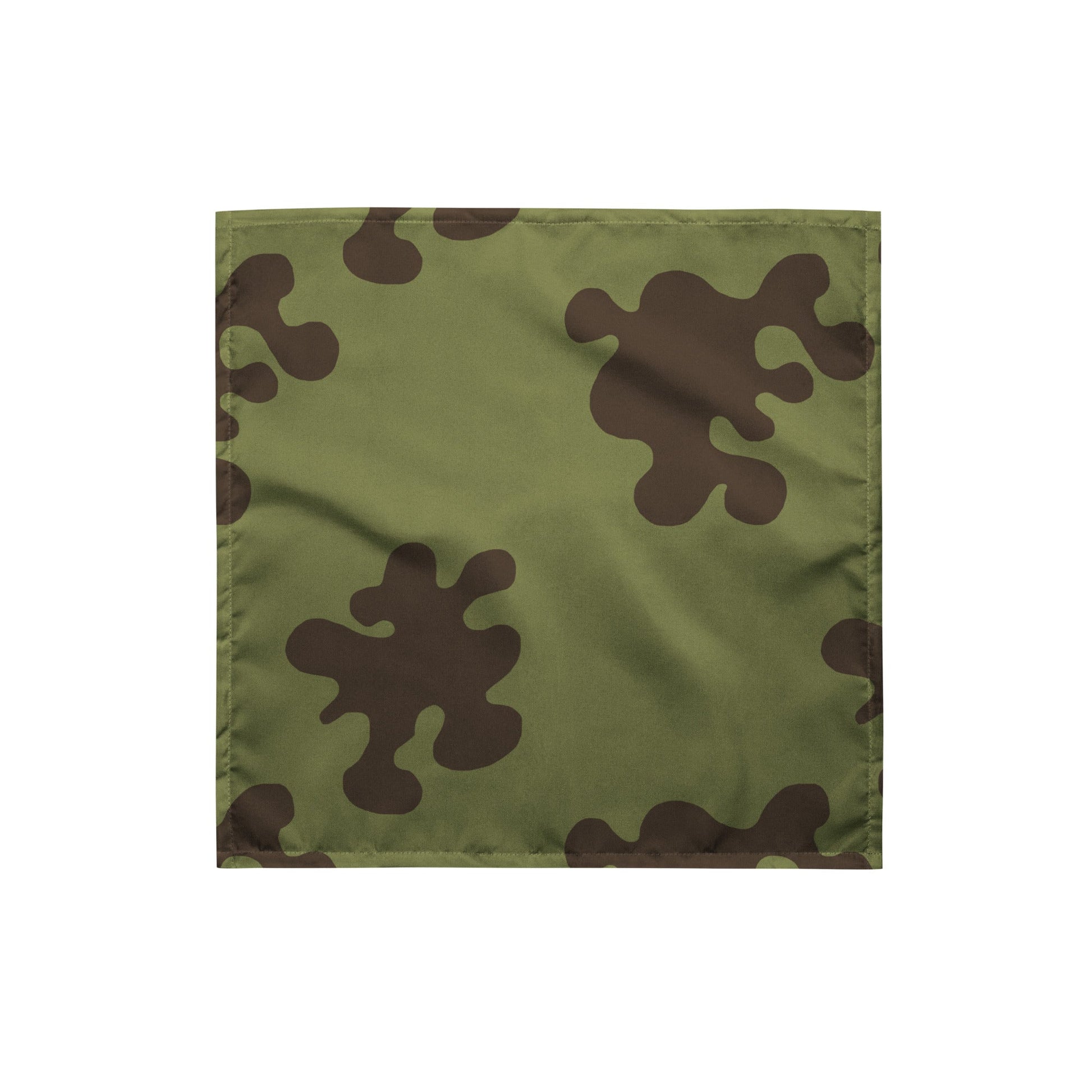 Russian Amoeba Green and Brown CAMO bandana - S - Bandanas