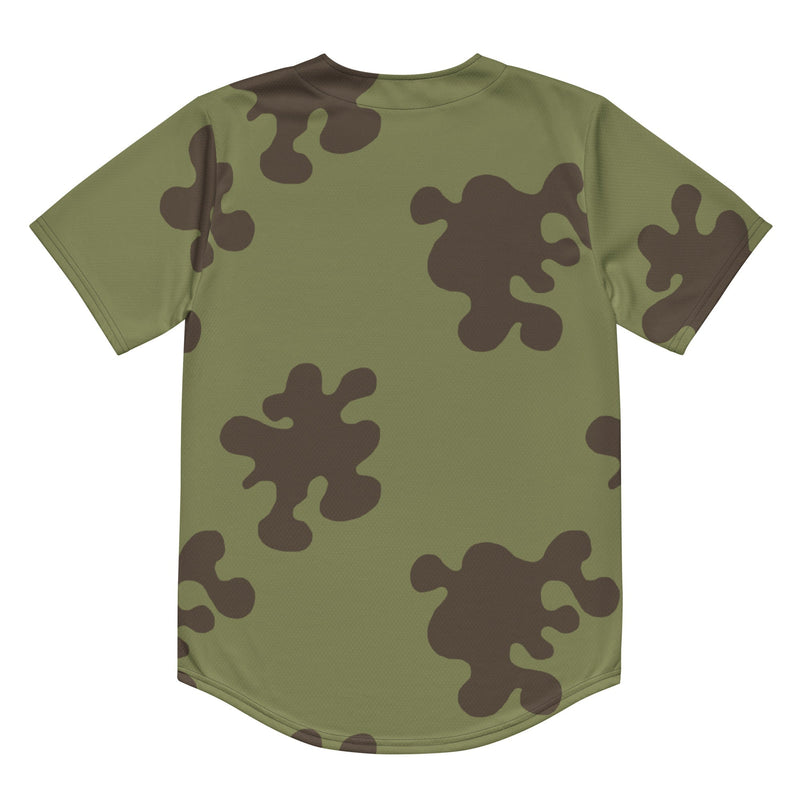 Amoeba Soviet Woodland CAMO Unisex Baseball Jersey