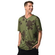 Amoeba Soviet Woodland CAMO Unisex Baseball Jersey