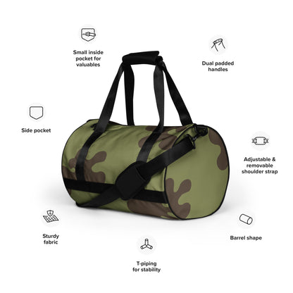Russian Amoeba Green and Brown CAMO gym bag - Gym Bags