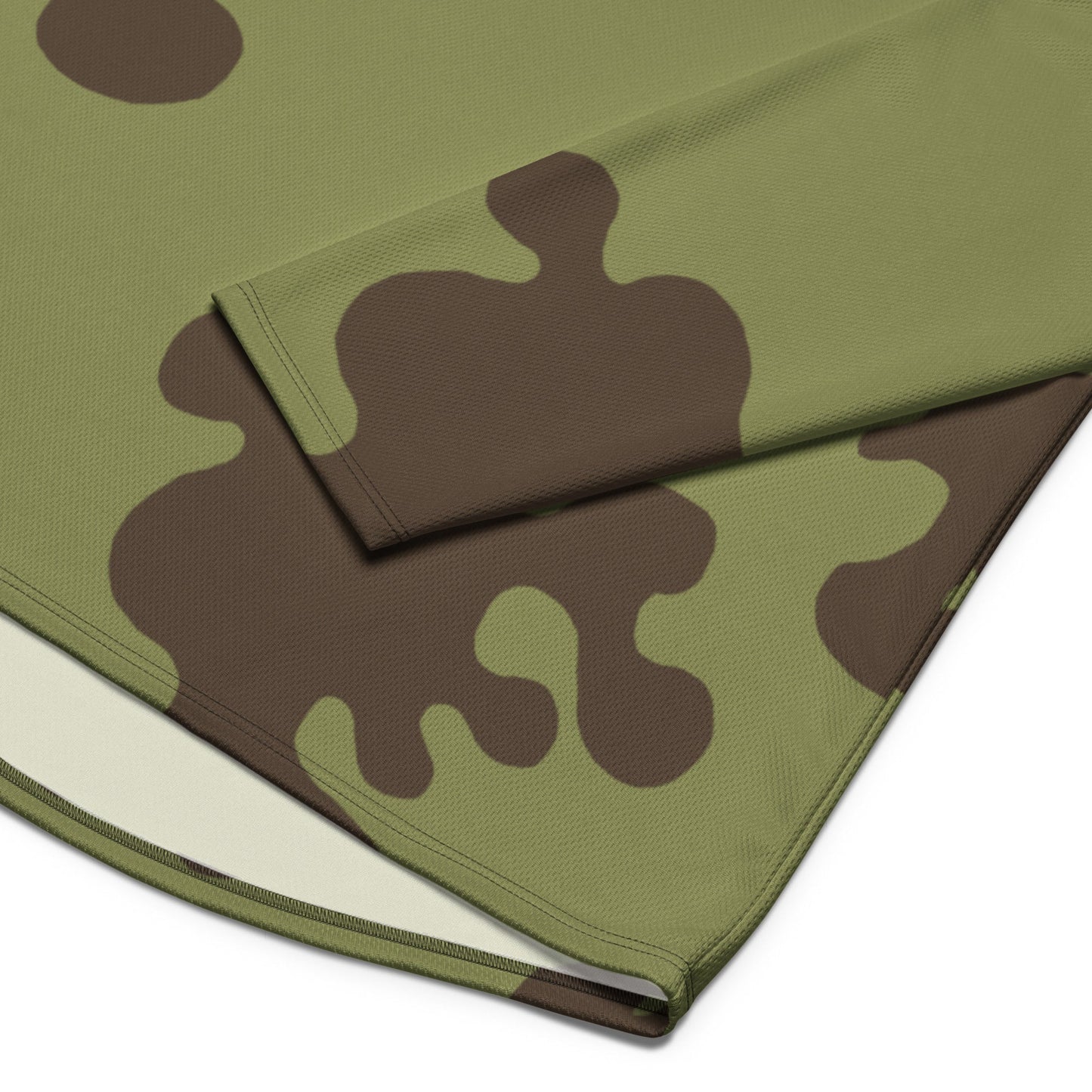 Russian Amoeba Green and Brown CAMO hockey fan jersey - Hockey Jerseys