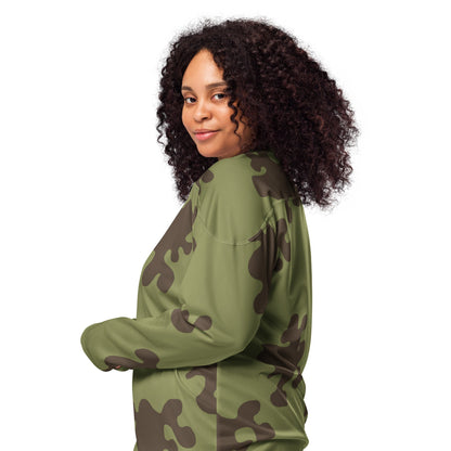 Russian Amoeba Green and Brown CAMO hockey fan jersey - Hockey Jerseys