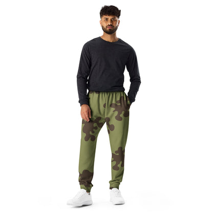 Russian Amoeba Green and Brown CAMO Mens Joggers