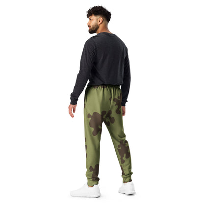 Russian Amoeba Green and Brown CAMO Mens Joggers