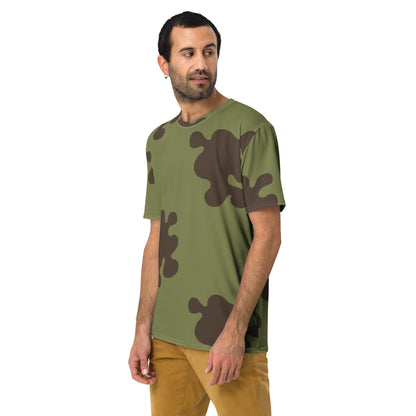 Russian Amoeba Green and Brown CAMO Mens t-shirt - T-Shirts