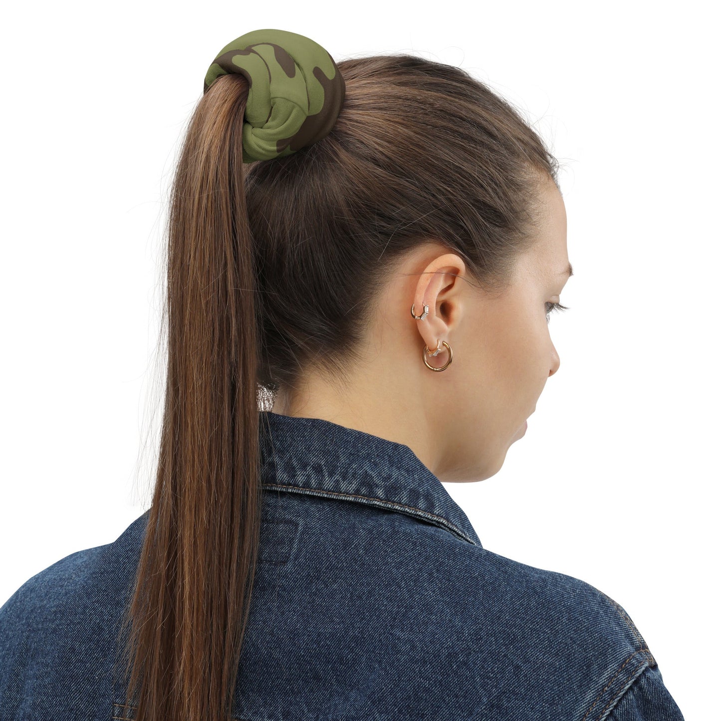 Russian Amoeba Green and Brown CAMO Neck Gaiter Gaiters