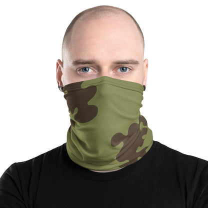 Russian Amoeba Green and Brown CAMO Neck Gaiter Gaiters