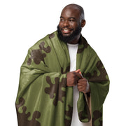 Amoeba Soviet Woodland CAMO Sherpa Blanket