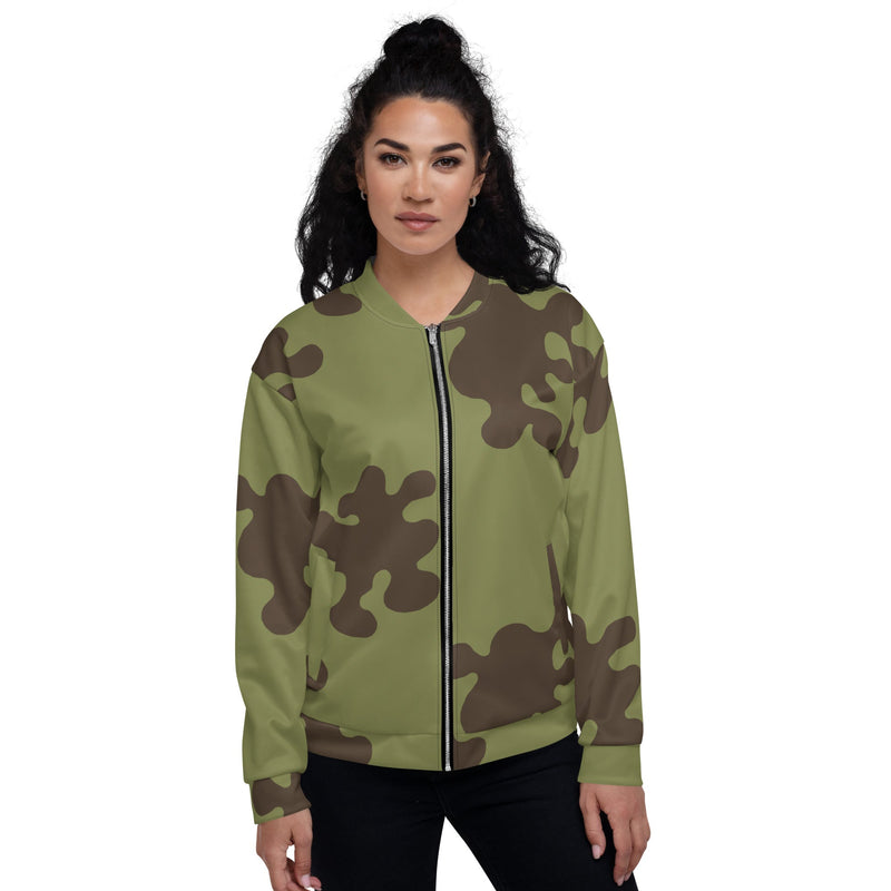 Amoeba Soviet Woodland CAMO Unisex Bomber Jacket