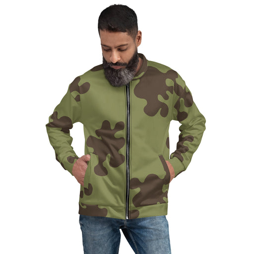 Amoeba Soviet Woodland CAMO Unisex Bomber Jacket - XS