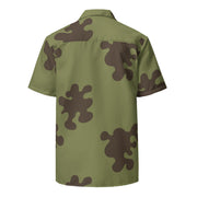 Amoeba Soviet Woodland CAMO Unisex Short-Sleeve Button Shirt - Button-Up