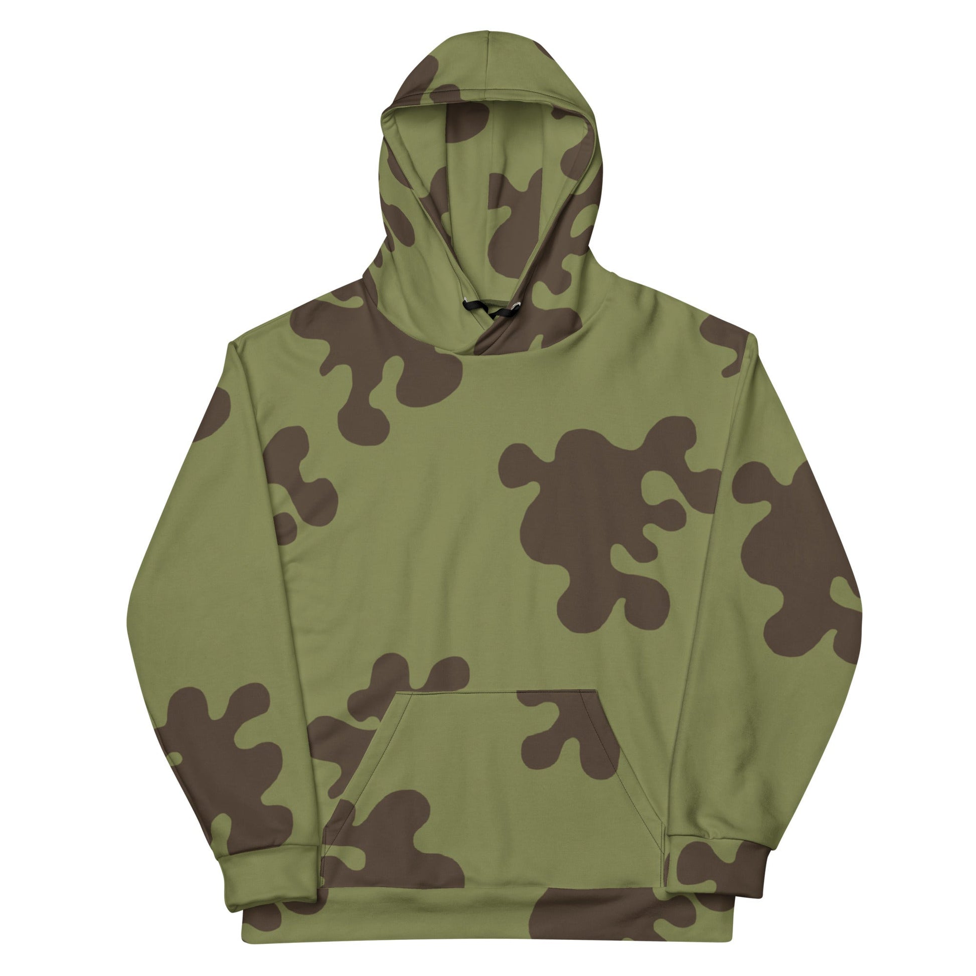 Russian Amoeba Green and Brown CAMO Unisex Hoodie - Hoodies