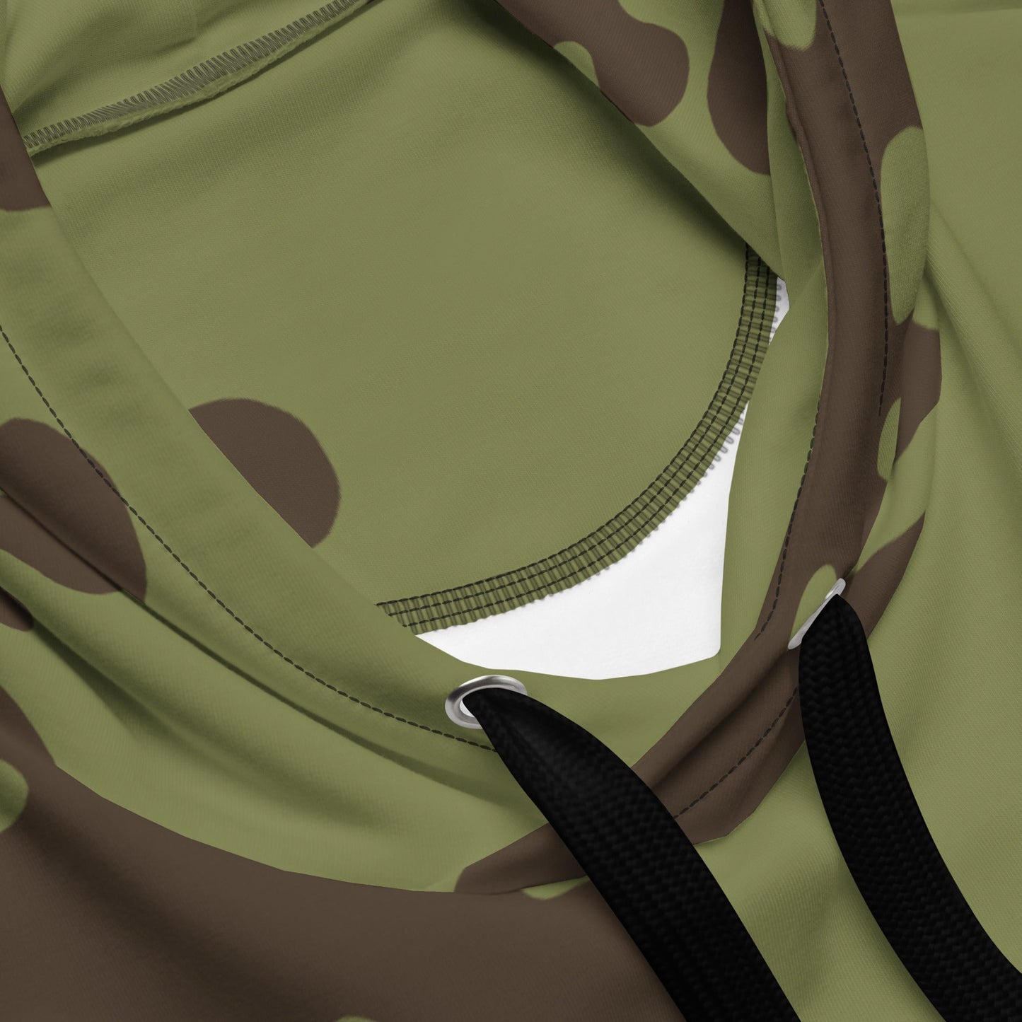 Russian Amoeba Green and Brown CAMO Unisex Hoodie - Hoodies