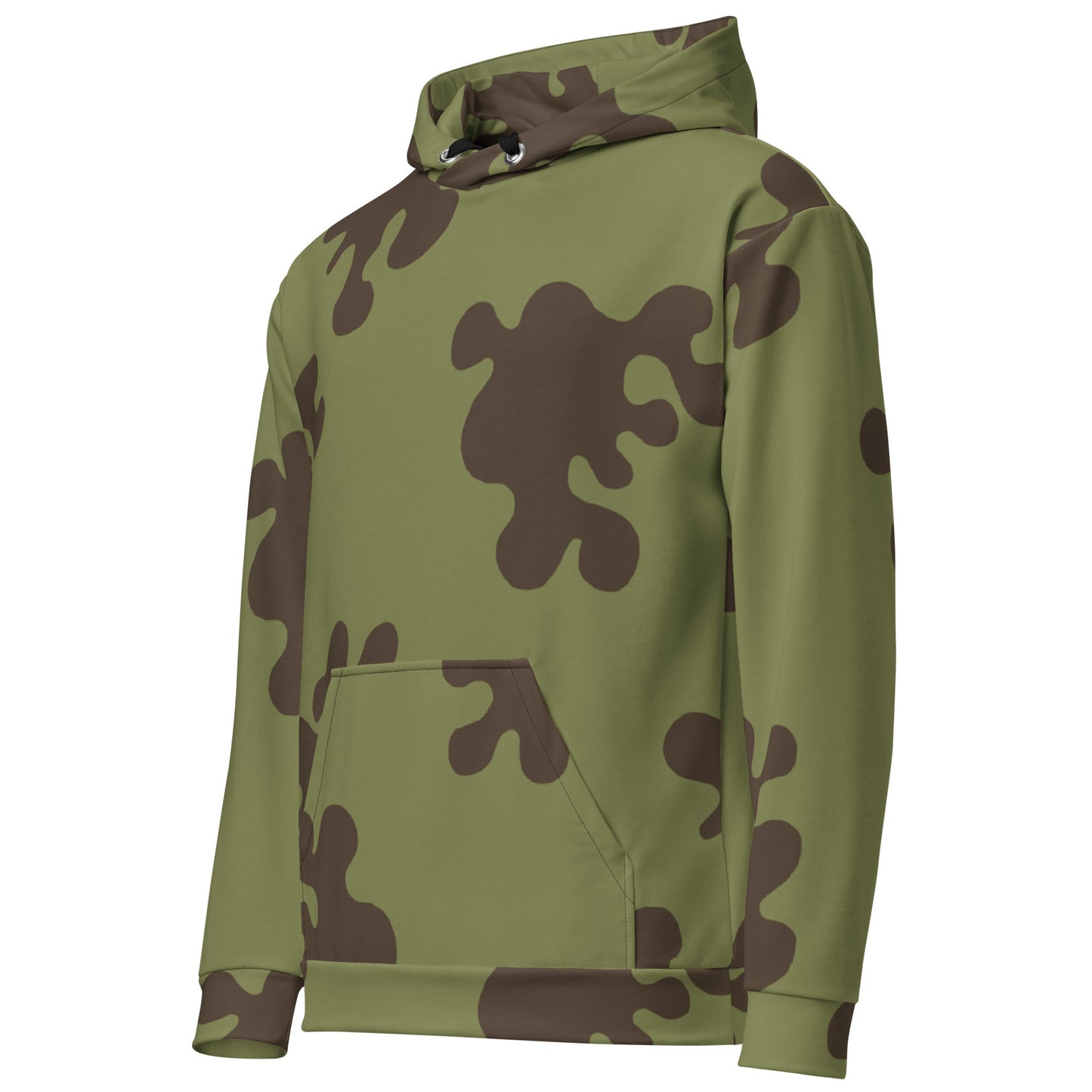 Russian Amoeba Green and Brown CAMO Unisex Hoodie - Hoodies