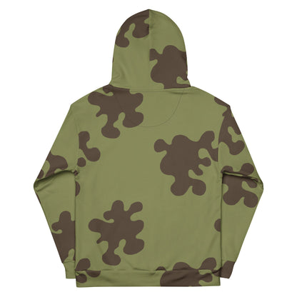 Russian Amoeba Green and Brown CAMO Unisex Hoodie - Hoodies