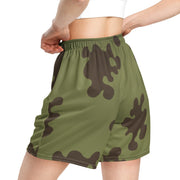 Amoeba Soviet Woodland CAMO Unisex Mesh Shorts