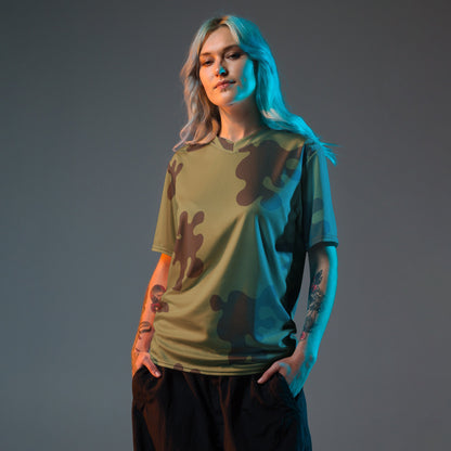 Russian Amoeba Green and Brown CAMO unisex sports jersey - Sports Jerseys