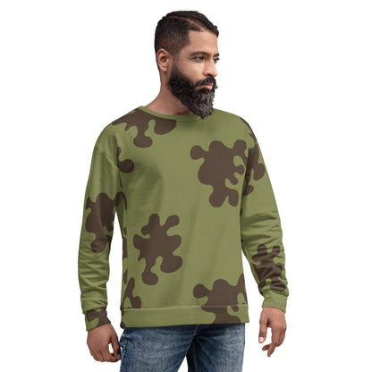 Russian Amoeba Green and Brown CAMO Unisex Sweatshirt - Sweatshirts
